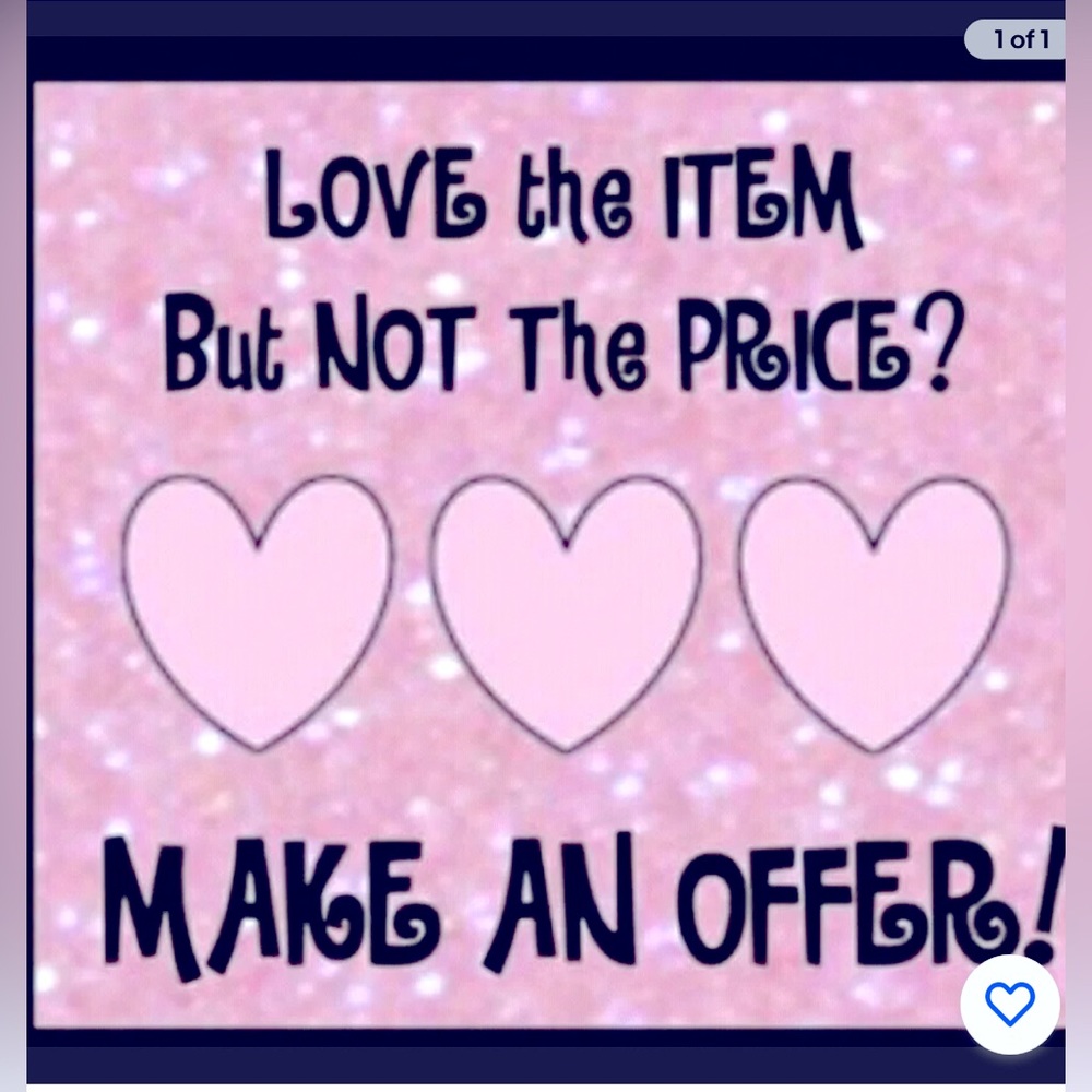 If you don’t ask, I can’t say YES! Please submit a reasonable offer!!